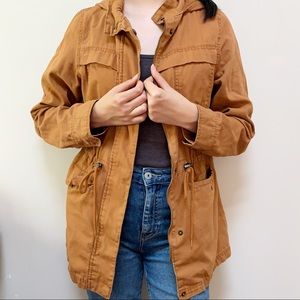 Universal Thread Cognac Brown Anorak Jacket